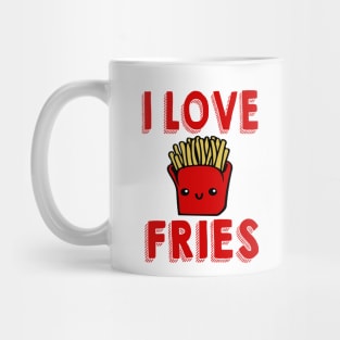 I Love Fries Mug